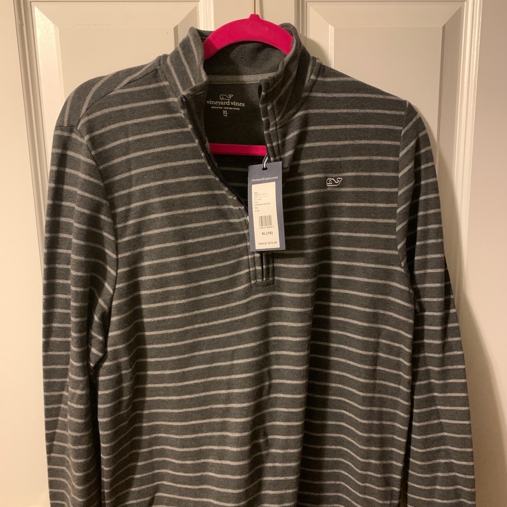 Boys vineyard vines quarter zip sweater